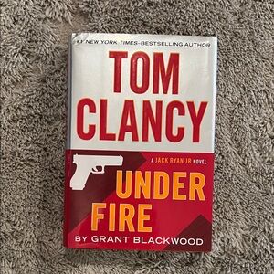 Tom Clancy 'Under Fire' Hardcover Book